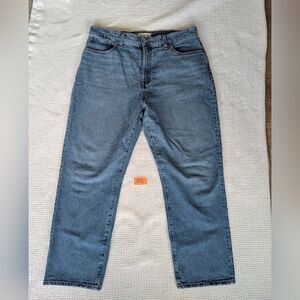 Madewell 90s Straight Crop Jeans // Medium Wash